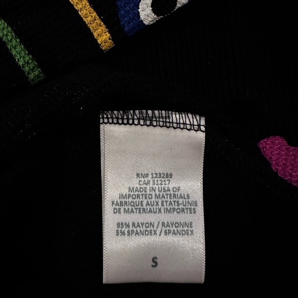 Lauren Moshi Long-sleeved McKinley X Elements Rainbow women’s top - Picture 6 of 8